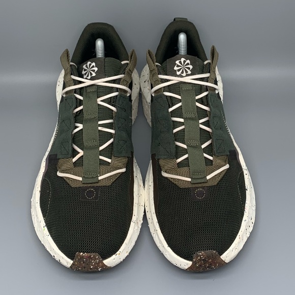 Nike Crater Impact Sequoia Green Running Shoes Men's Sz 10 - Picture 2 of 10